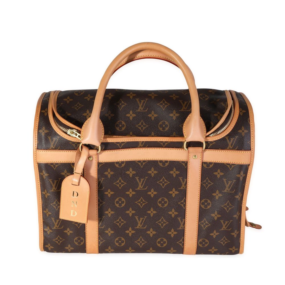 Louis Vuitton Monogram Canvas Dog Carrier 40